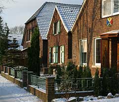 Krudenburg im Schnee