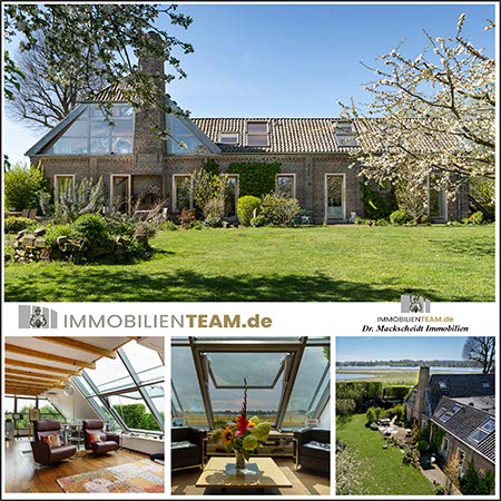 Exklusive Immobilie in direkter Lage am Rhein zu verkaufen Exklusives Einfamilienhaus in bester direkt am Rhein | Niederrhein | NRW